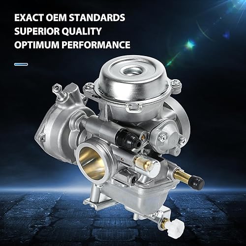 Miniatura 6 de Carburador compatible con Suzuki LT-F250 Ozark 250 2002-2009 2012-2014, LT-Z250 QuadSport Z 2004-2009, 13200-21G10 13200-05G22 Carb