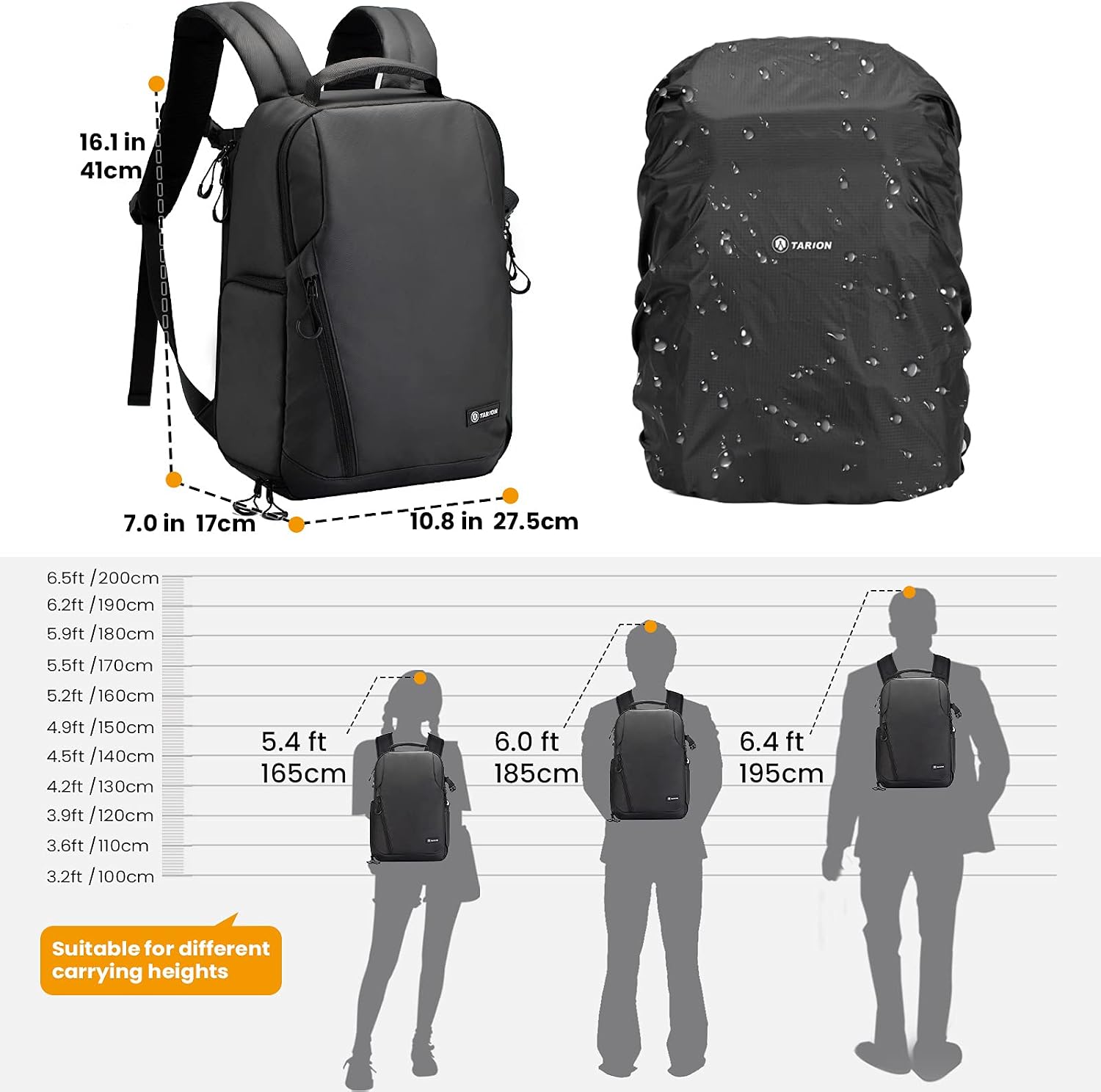 Buy TARION Camera Backpack Small 