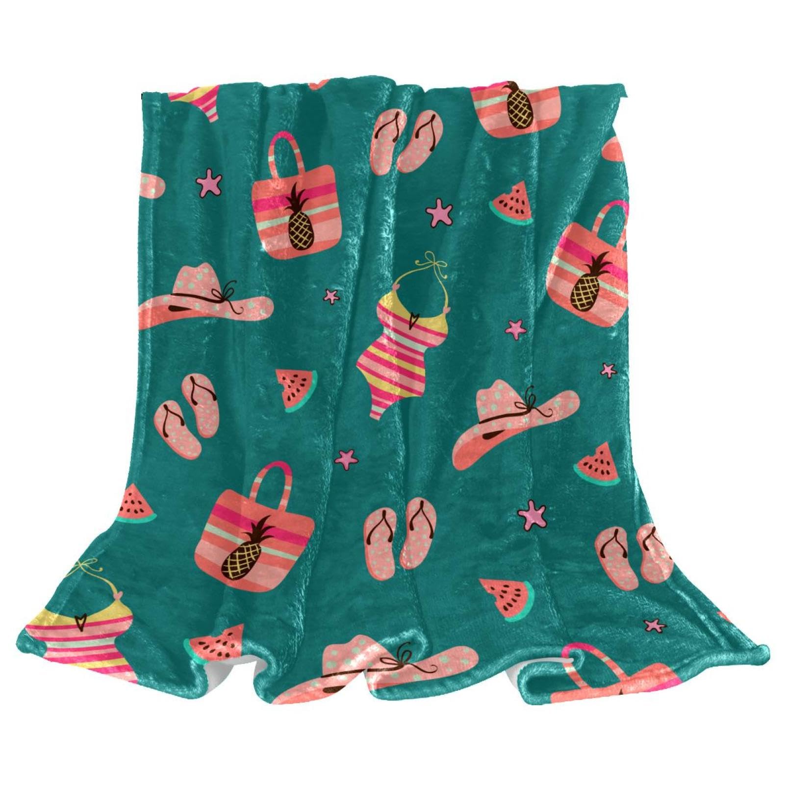 Couverture polaire plaid doux pour lits et canapés 150x100cm