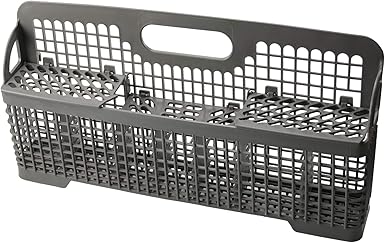 AMI PARTS 8531233 WP8562043 Universal Dishwasher Silverware Basket Replacement Fit for Whirlpool Kitchenaid Dishwasher Utensil Rack Basket, Replaces 8531233,8562043, WP8531233VP