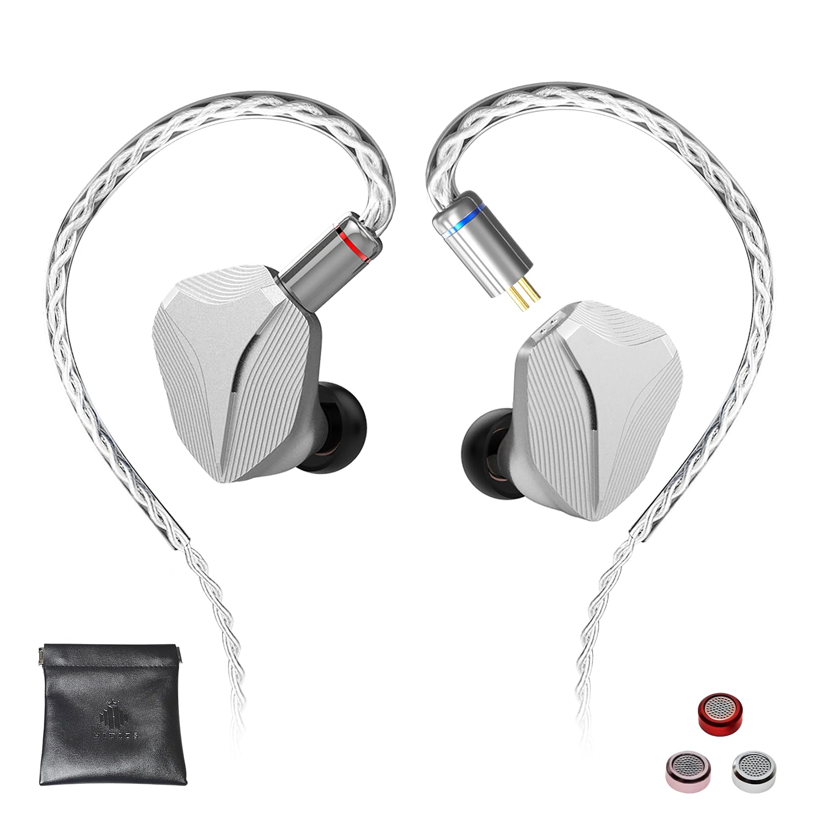 custom in-ear monitors hidizs mp145 14.5mm planar wired earphones