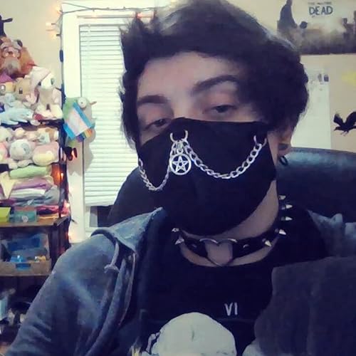 Miniatura 2 de BSTANG - Máscara de piel gótica retro para hombres y mujeres