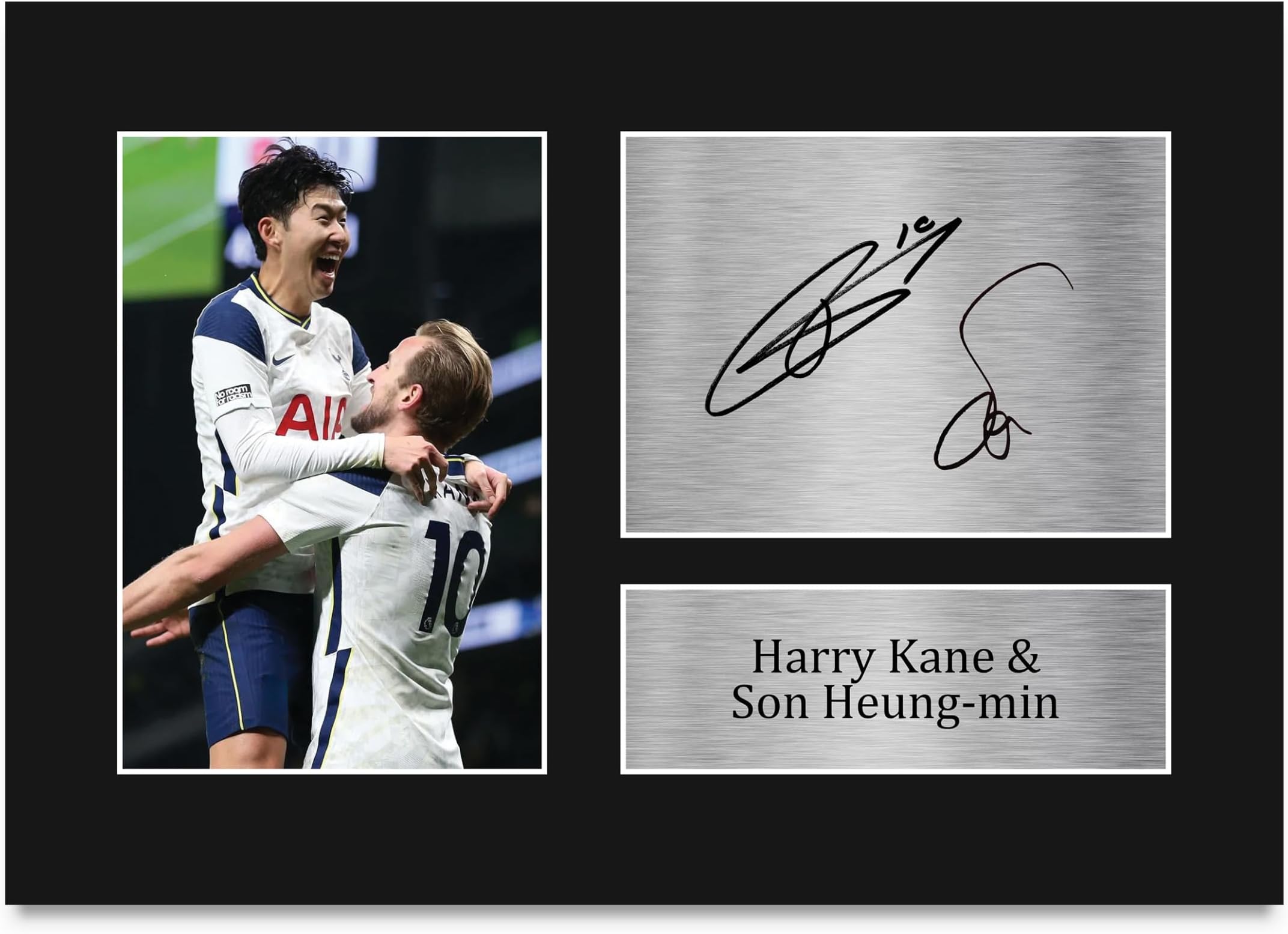 – HWC Trading A4 Harry Kane & Son Heung-min Gifts Printed Signed Autograph Picture for Football Fans and Supporters