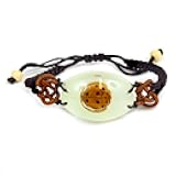 Lady Bug Bracelet, Glow in The Dark, 10 inches