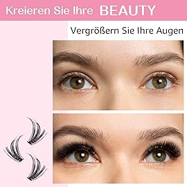 280 Pcs Individual Lashes 40D-D-0.07-9-16mix Cluster Lashes 10D 20D C D Curl Wispy Lashes Bottom Lashes DIY Lashes At Home40D-D-0.07-9-16mix