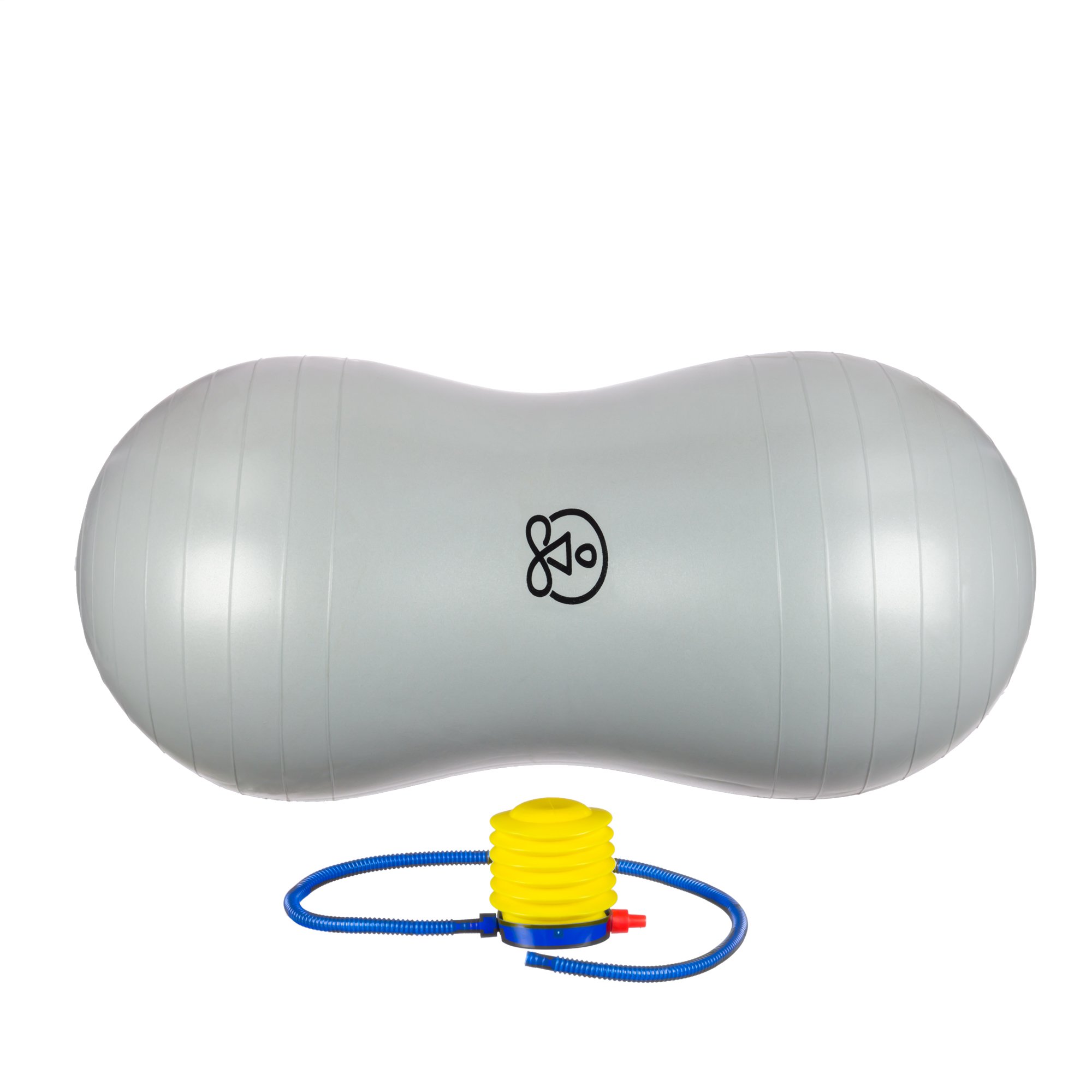 Hospital Grade Anti-Burst Peanut Ball by The Work(in) Labor, Exercise and Physical Therapy (50 x 100 cm)