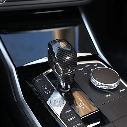 Miniatura 3 de CHEYA Cubierta de palanca de cambios de coche ABS para BMW Serie 3 G20 G28 2019 2023 Accesorios de automóvil