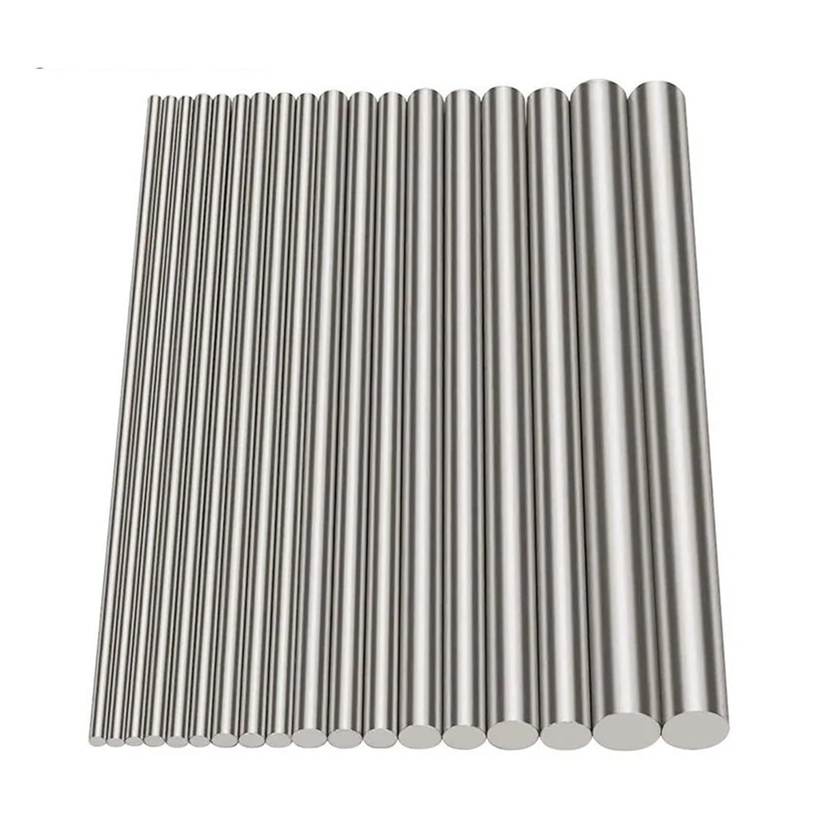 Guide linéaire cylindrique inox 316 rigide pour corriger le jeu d'axe CNC