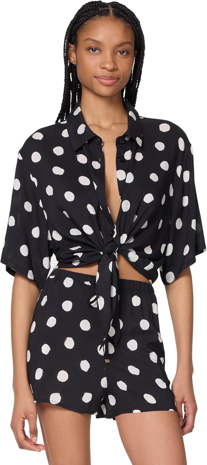 kate spade new york Womens Cover Up Shirt