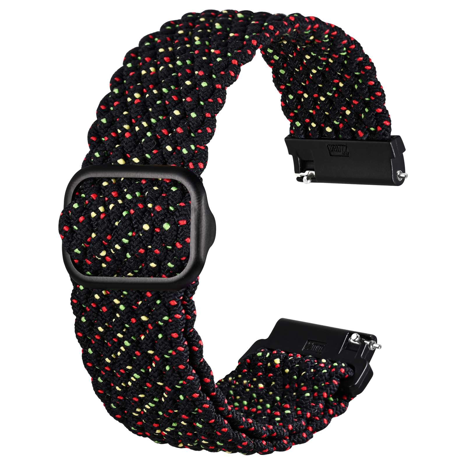 Anbeer Uhrenarmband aus Leder mit Schnellverschluss, echtes