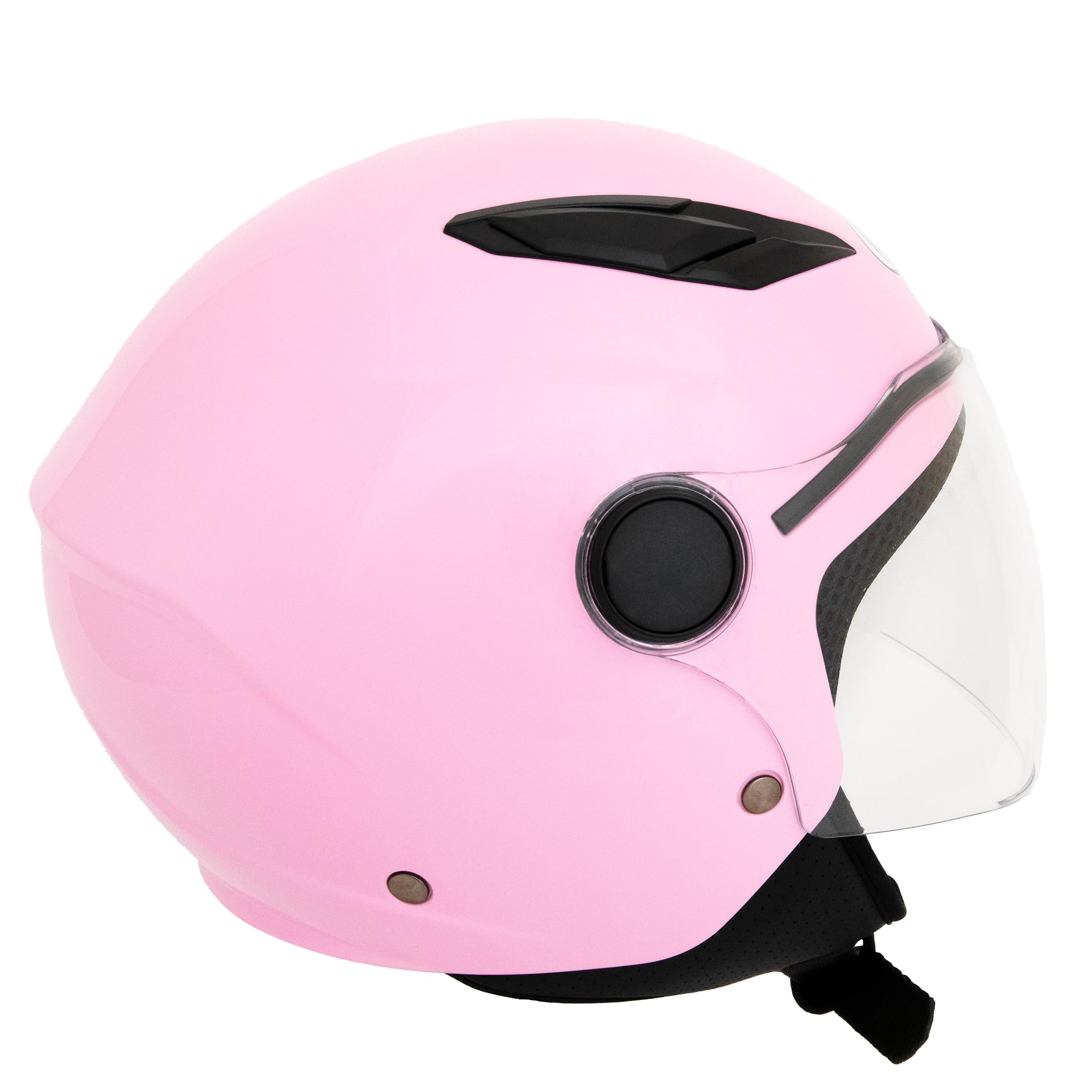 ONE BY CAMAMOTO - Casco da Moto Bambino Junior Omologato ECE 22.06 con Chiusura Micrometrica Visiera Lunga Interno Estraibile