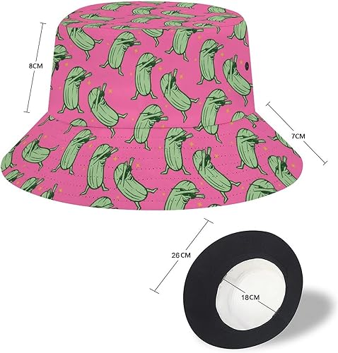 Miniatura 4 de Sombrero de pescador de comida de queso macarrones para mujeres y hombres, unisex, de algodón, ala ancha, sombrero para el sol, al aire libre,
