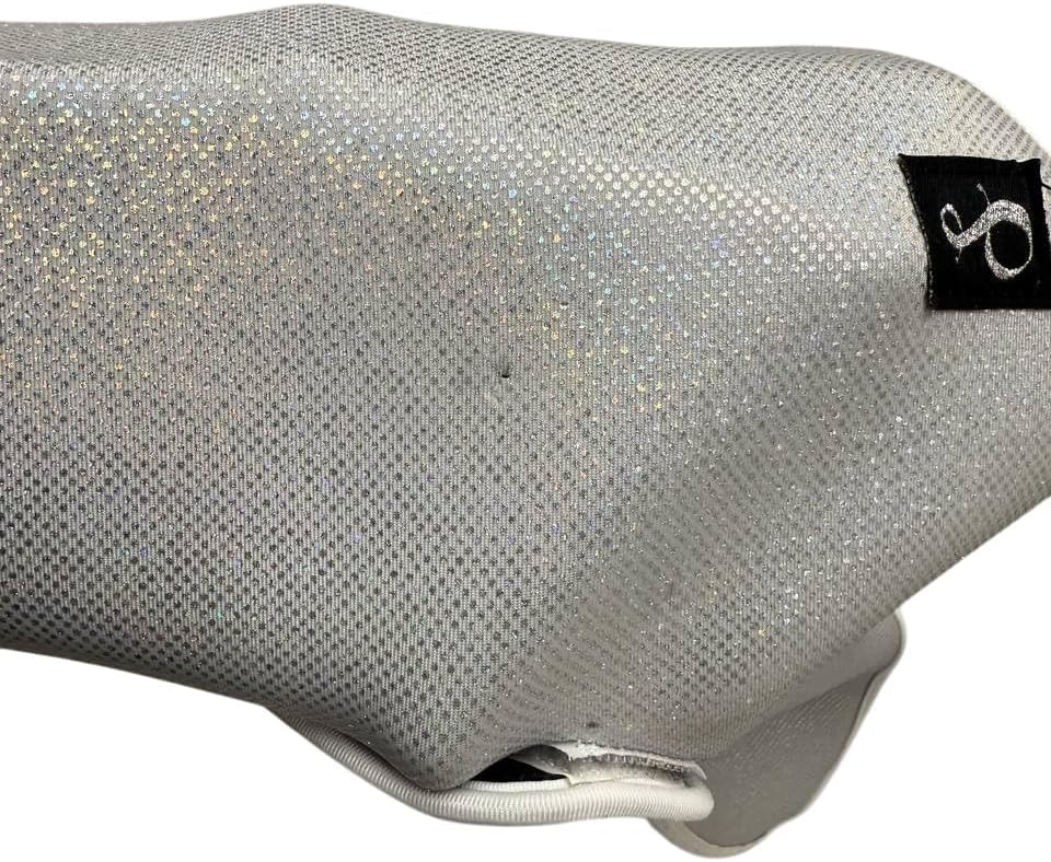 Sk8Wraps - Insulated Skate Boot Covers (White Hologram, Size XLG)