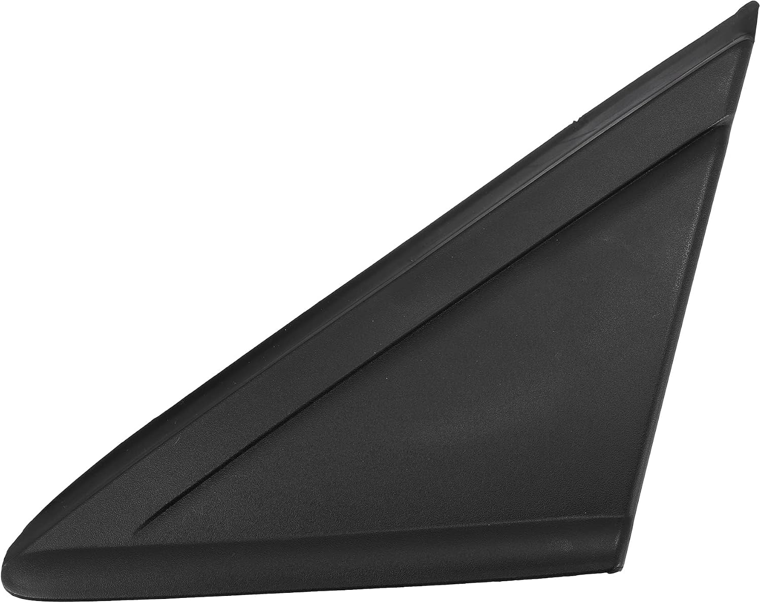 Unifizz Front Left Mirror Corner Triangle Fender Cover Rearview Triangle Trim Panel for For-d Escape 2013-2019 CJ54-S16003AD5JA6 Side Mirror Flag Triangle Covers Trims, Black