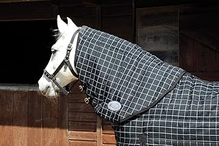 Rhinegold Vegas Neck Cover, Large, Black