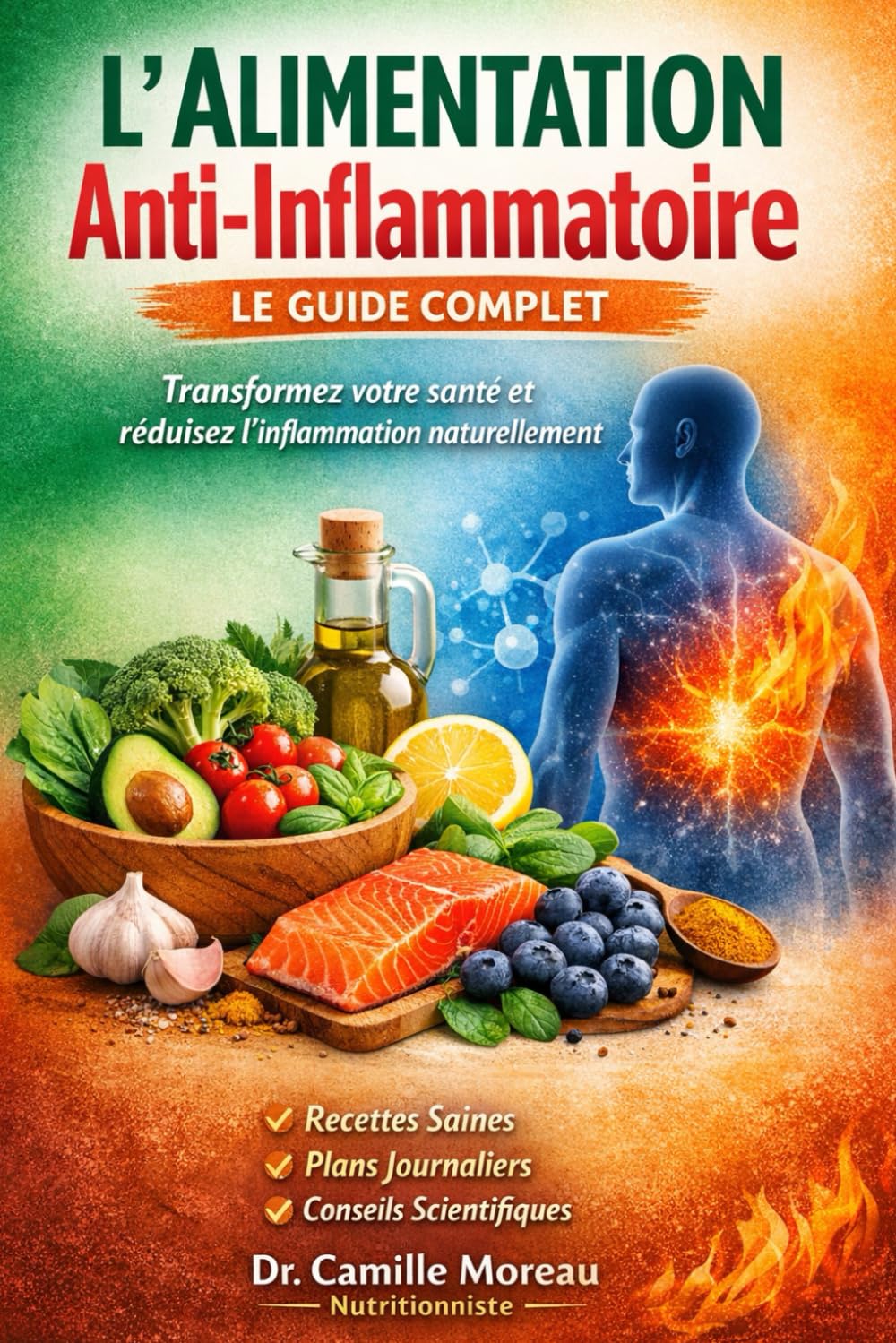 L’Alimentation Anti-Inflammatoire : Le Guide Complet: Transformez votre santé et réduisez l’inflammation naturellement