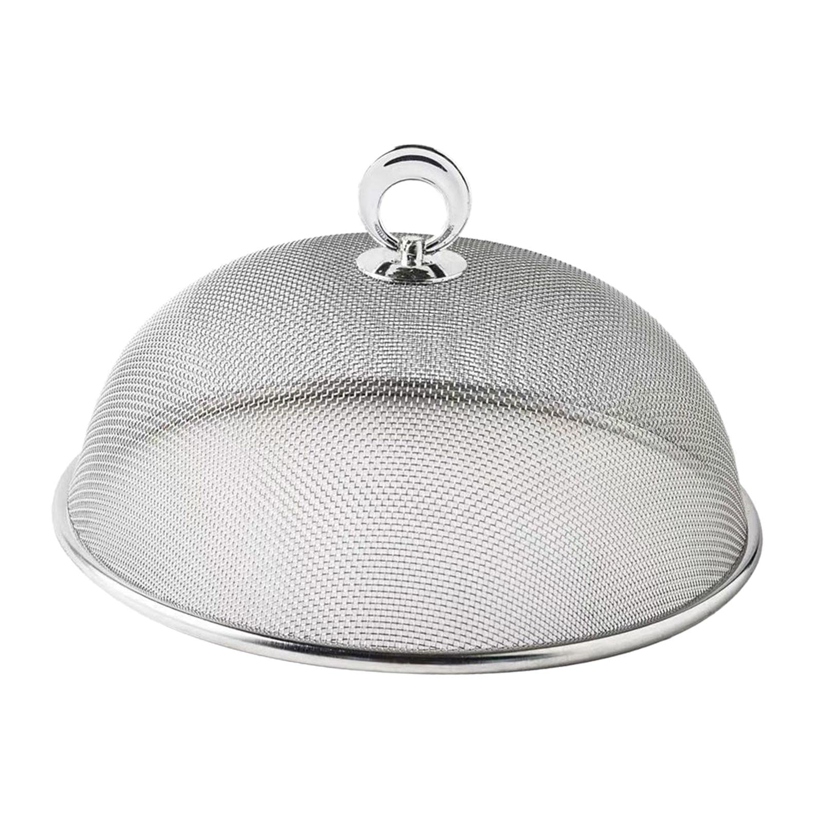 Colcolo Cubiertas para Alimentos Tapa de cúpula para Alimentos a Prueba de Polvo Fuerte Reutilizable Placa antimoscas Cubiertas para Servir Protección de, Los 35CM