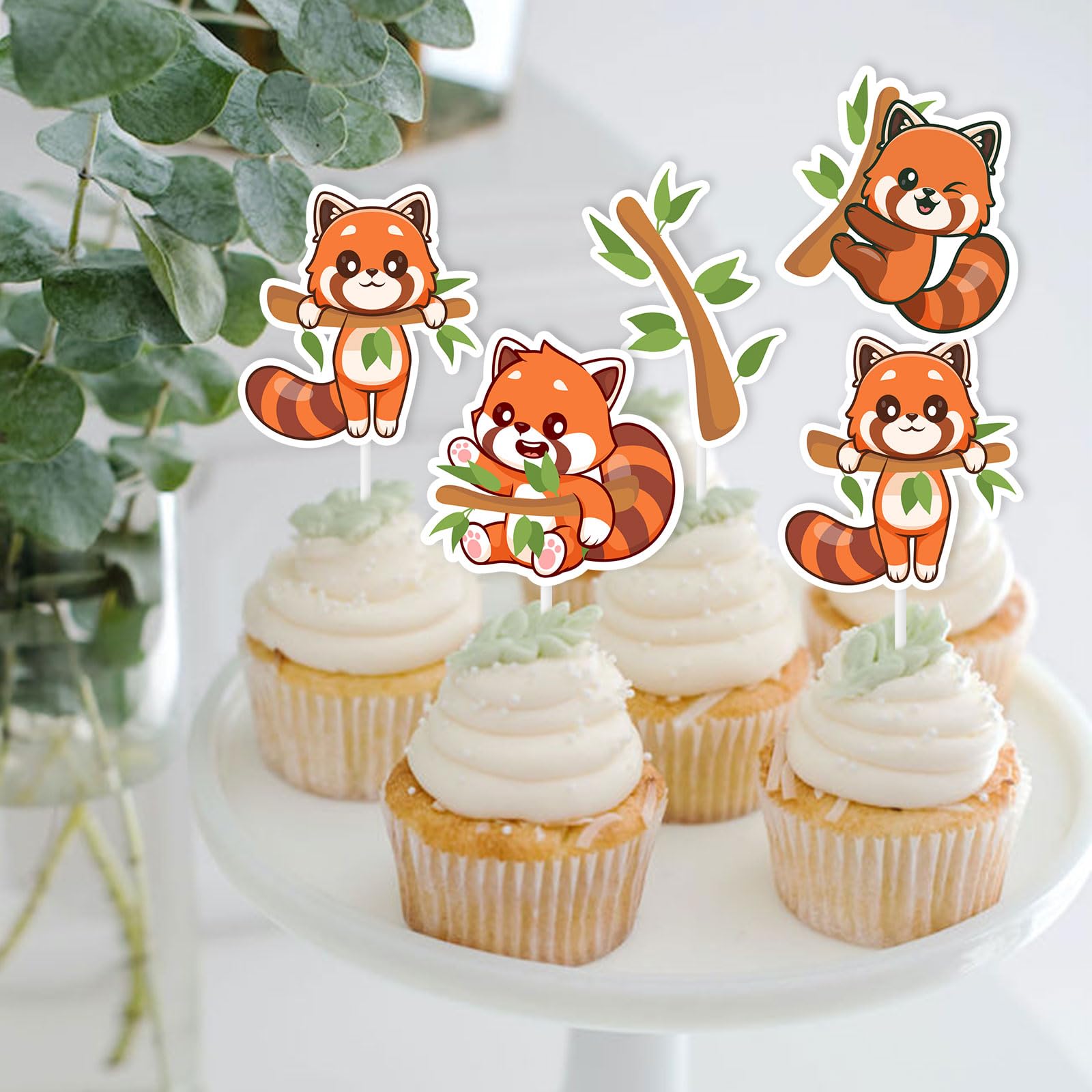 14 Pezzi Decorazioni Panda Per Torte - Per Feste Compleanno Baby Shower - Foto 9
