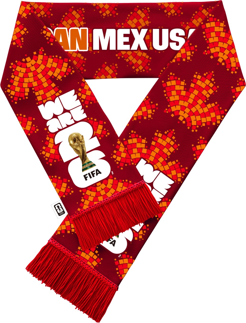 2026 FIFA World Cup Canada Fan Scarf – Official Collector's