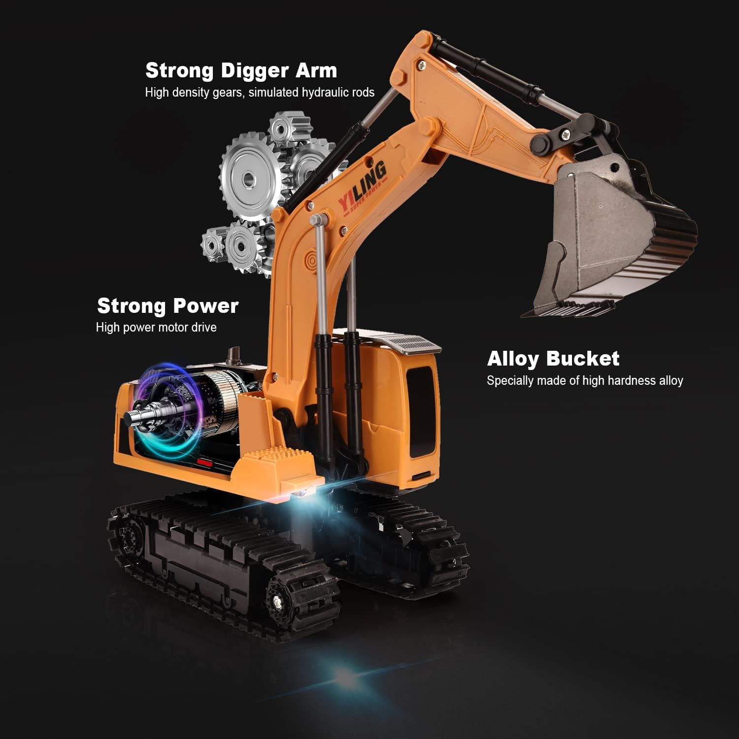 リモートコントロール NEWビックパワーシャベル リモートコントロール NEWビックパワーシャベル Amazon.co.jp