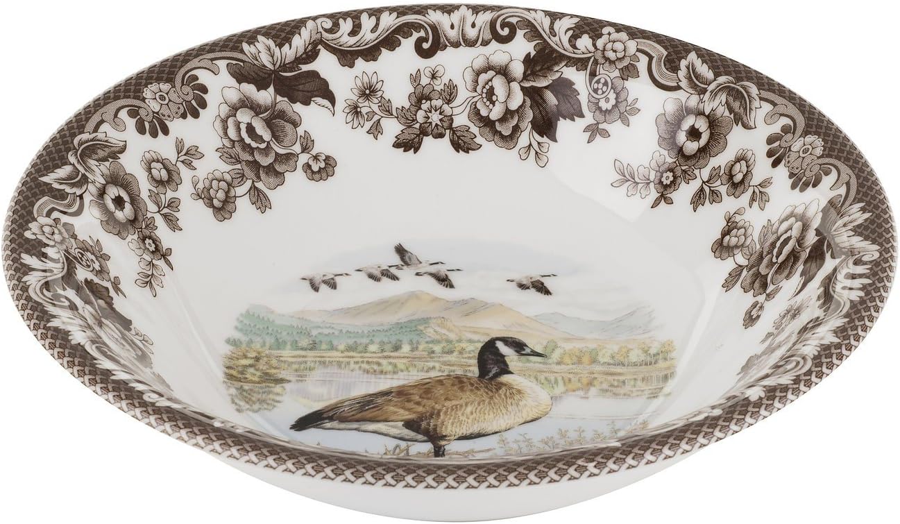 Spode 1597129 Ascot Cereal Bowl, Multicolor