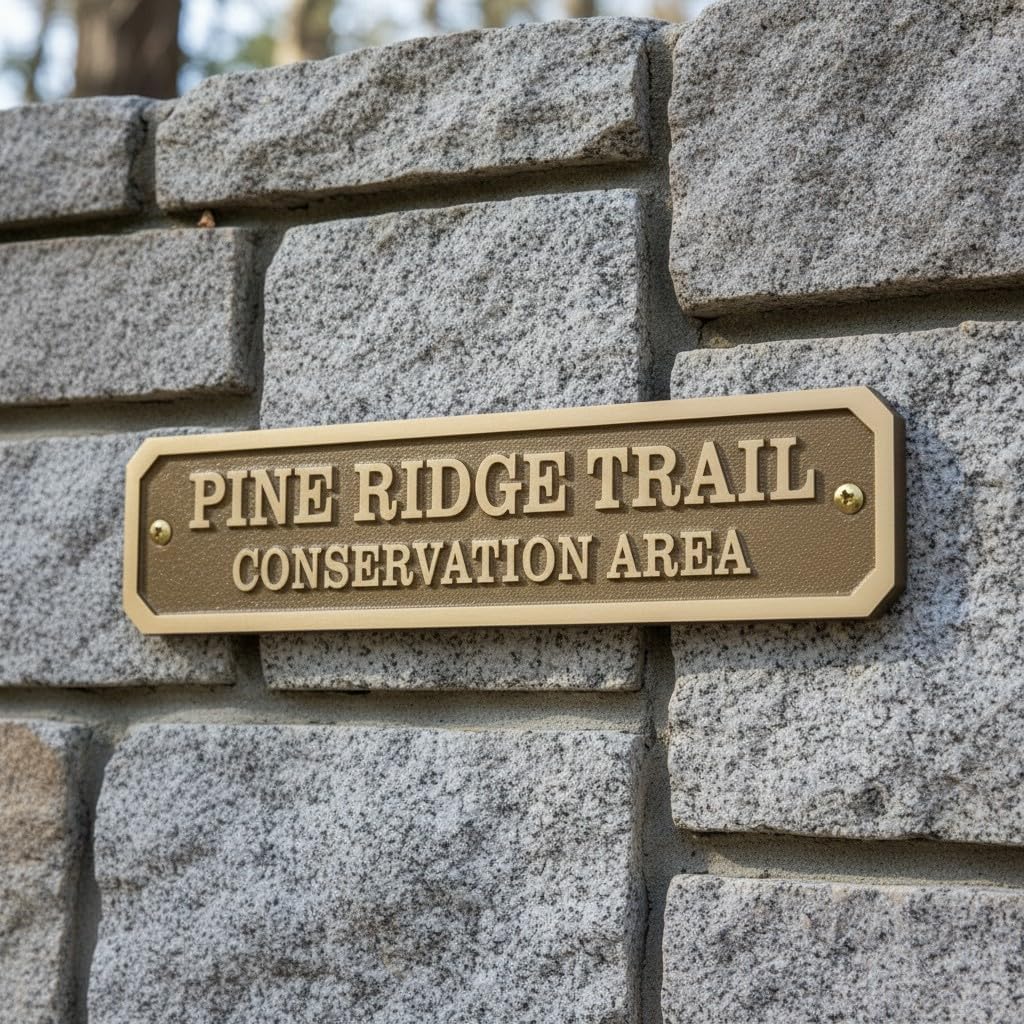 Custom Brass Door Plaque – Personalized Name Plate with Engraved Message | Rectangular Shiny Brass Wall Mount Sign | Custom Size Metal Door Plate for Home, Office & Room Decor(15x5 Cm)