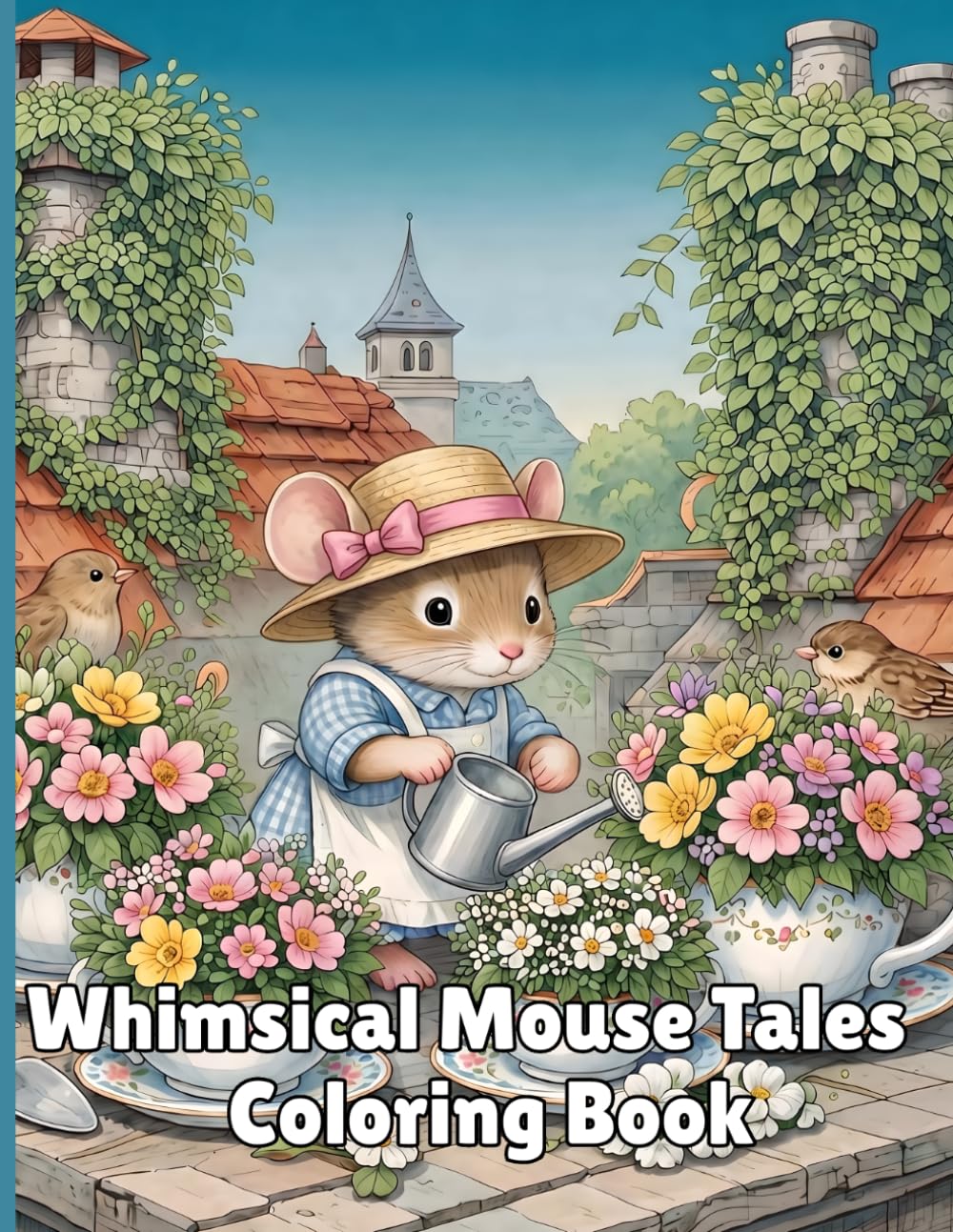 Whimsical Mouse Tales Coloring Book: A Cozy Storybook Coloring Adventure Relaxation and Mindful Joy for All Ages