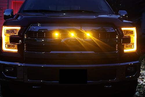 Miniatura 4 de Kit de luces estilo Raptor Plug & Play para Lariats con faros halógenos para Ford F150 2015-2016