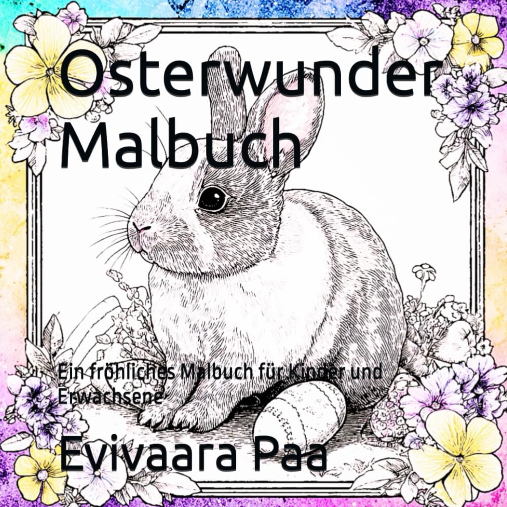 Osterwunder Malbuch: Ein fröhliches Malbuch für Kinder und Erwachsene