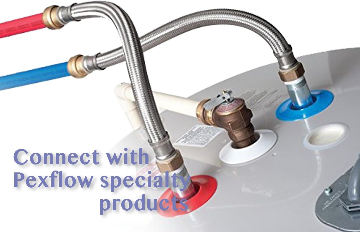 Supply Giant Oxygen Barrier PEX-B Pipe 3/4 Inch x 300 Feet Coil, Red Tubing for Radiant and Hydronic Heating Systems, Non-Potable Water Pipe for Winter Season