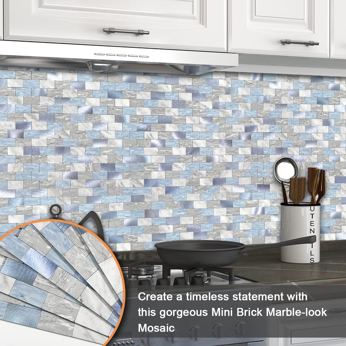 Buy VAOVI Peel and Stick Backsplash Tile for Kitchen,Backsplash Peel