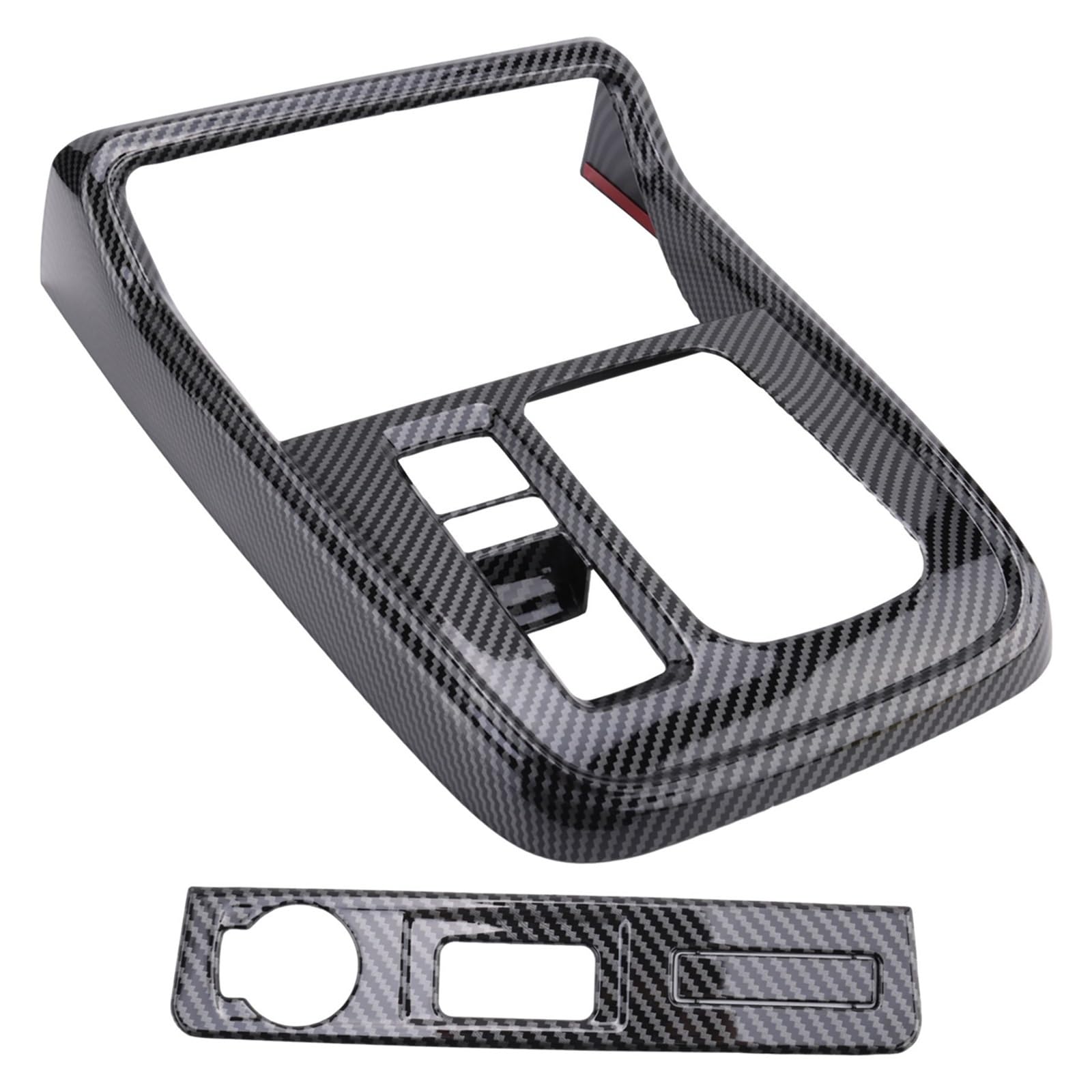 Car Trim Strips Für CRV Für CR-V 2023 2024 Mittelkonsole Schalthebelabdeckung Verkleidung Innenzubehör - ABS Kohlefaser Auto Aufkleber