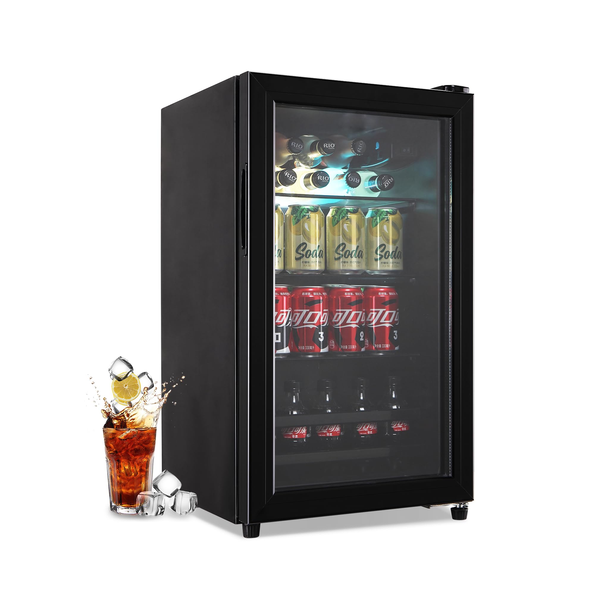 Tymyp FLB-60 2.4 cu ft Beverage Cooler Black