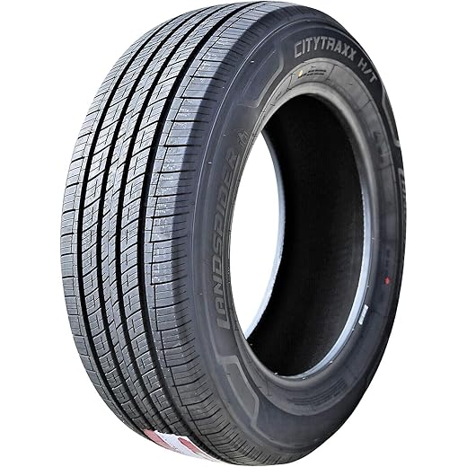 Landspider CityTraxx H/T All-Season Truck/SUV Highway Radial Tire-265/70R18 265/70/18 265/70-18 116H Load Range SL 4-Ply BSW Black Side Wall UTQG 480AA