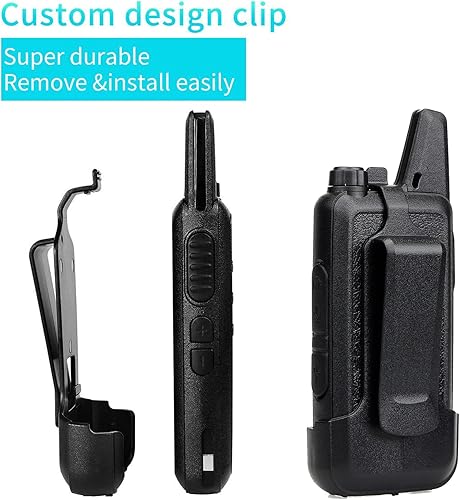 Miniatura 5 de Retevis RT22 Walkie Talkies Paquete recargable de largo alcance con micrófono de altavoz impermeable de 2 pines para actividades al aire libre y