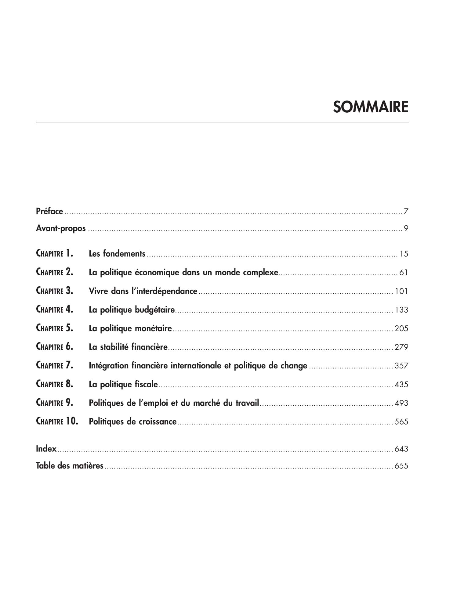 Politique économique