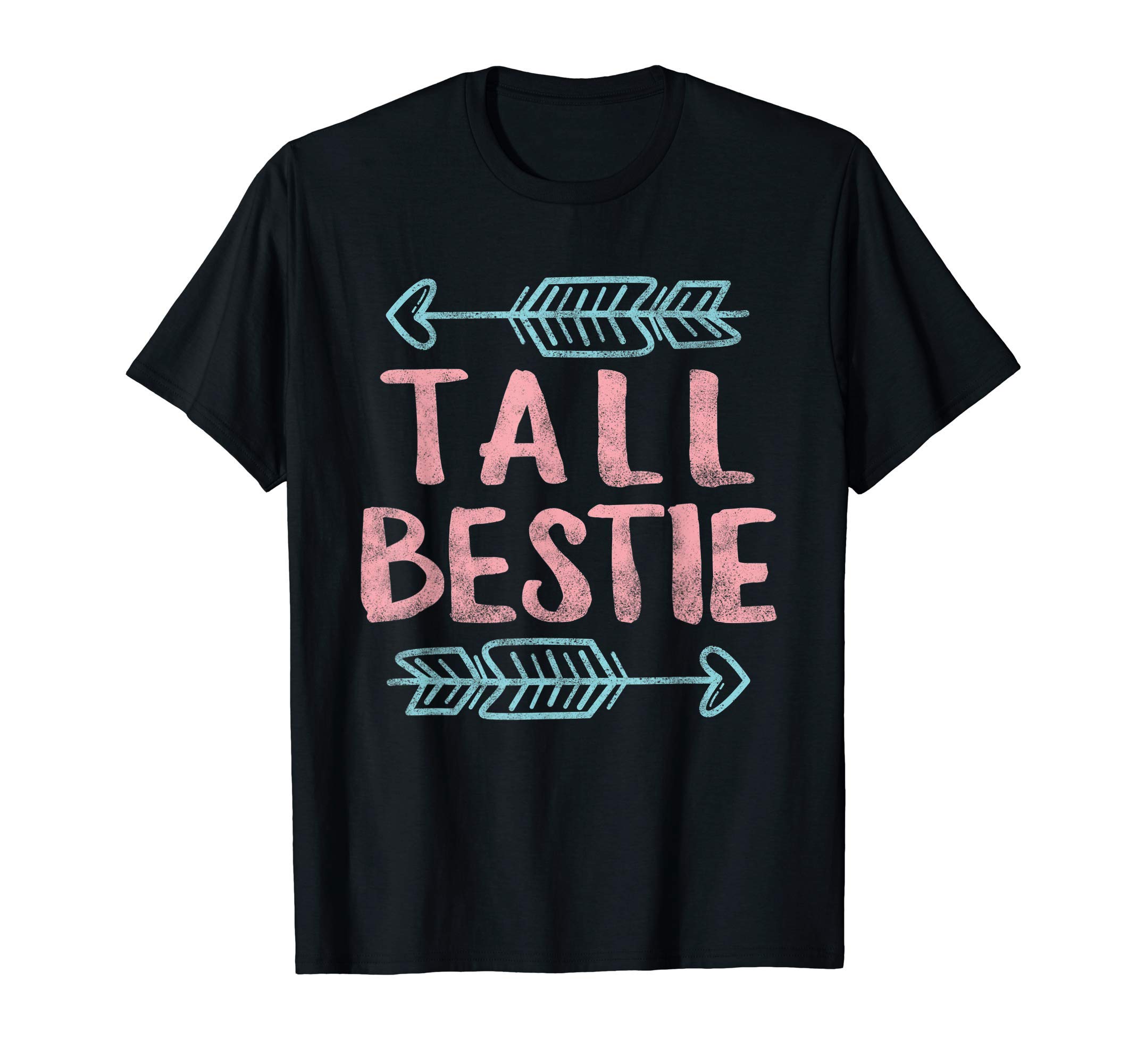 Best Friends Matching Tall Short Bestie Birthday BFF Besties T-Shirt