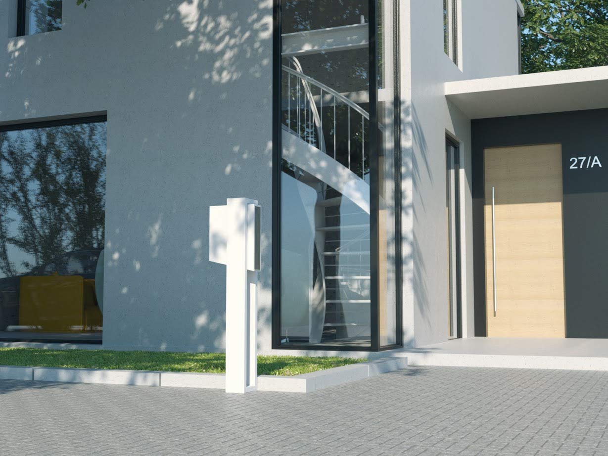 Supporto cassetta, design cassetta Flag Bianco – bravios