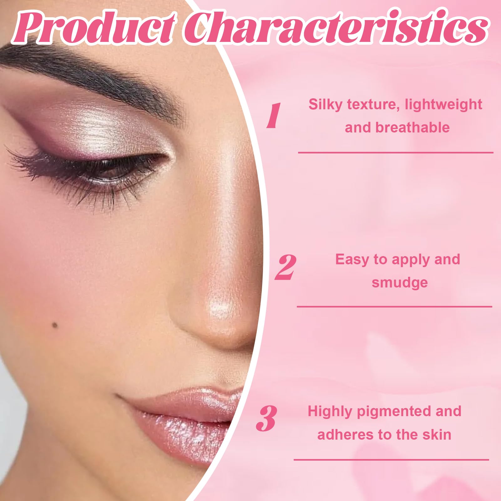 Liquid Blush Stick, Coral Pink & Rosy Blusher for Cheeks Soft Lightweight Jelly Blusher - Image 3