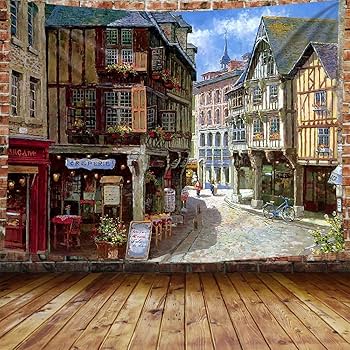 蚤の市　ヨーロッパ　東欧　壁掛け　タペストリー 蚤の市 ヨーロッパ 東欧 壁掛け タペストリー