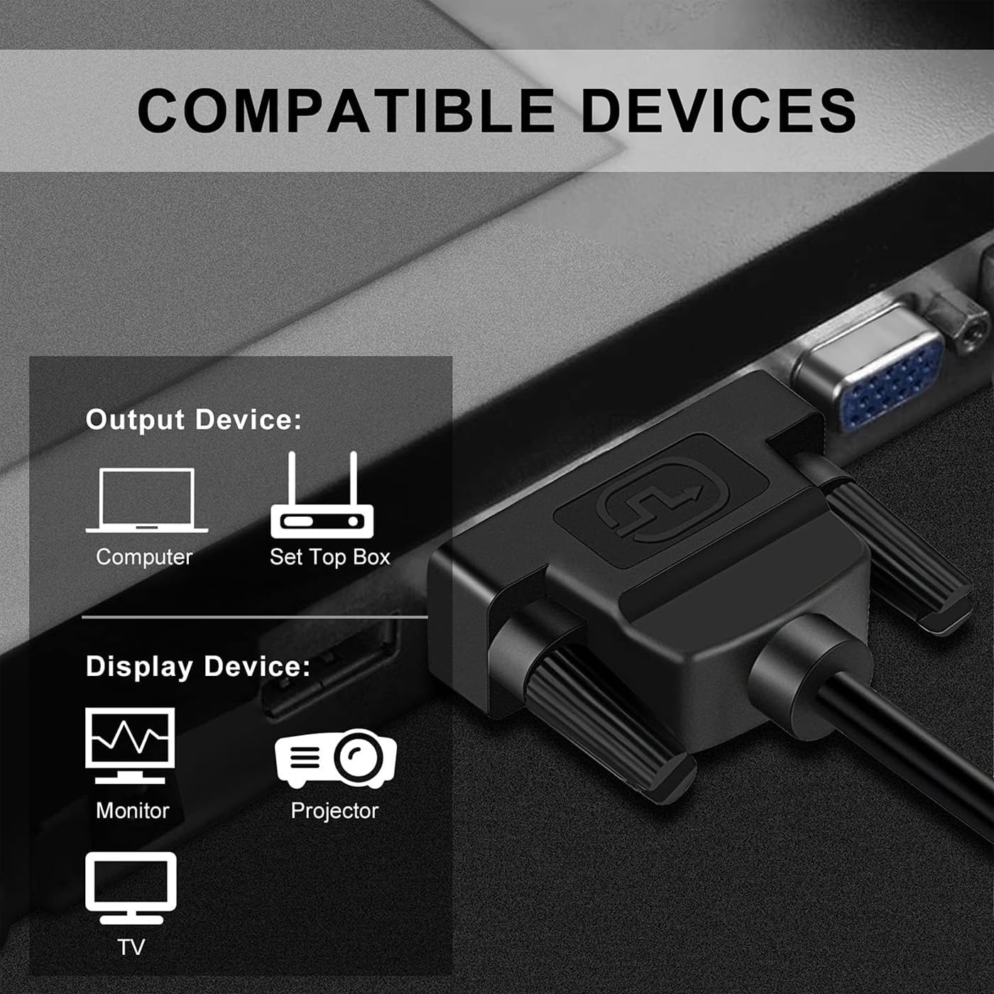 DUTTY Cable de DVI a dvi, d 24 + 1, de Monitor de vídeo Digital de Cabeza Masculina, para tvad, 1,5 Metros