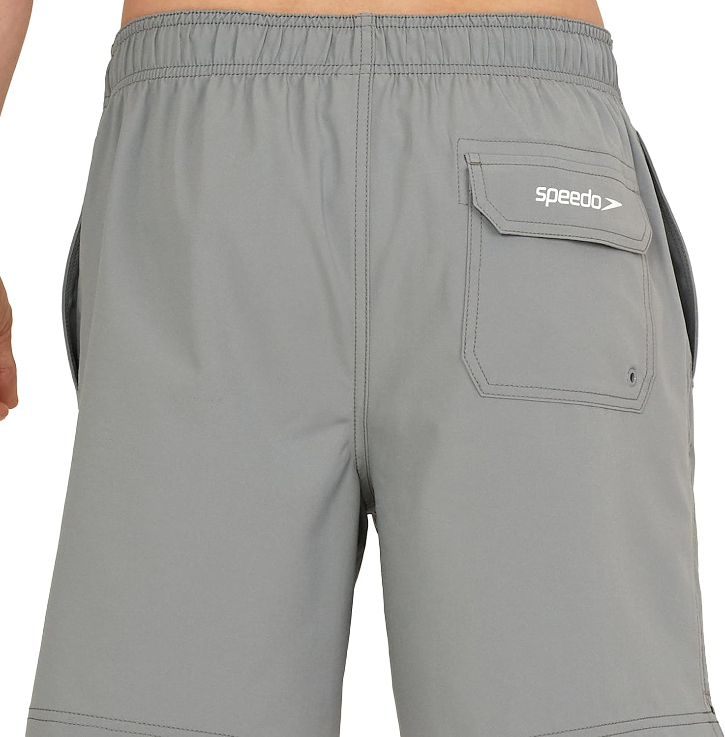 Speedo Men's Swim Trunk Mid Length Redondo Solid