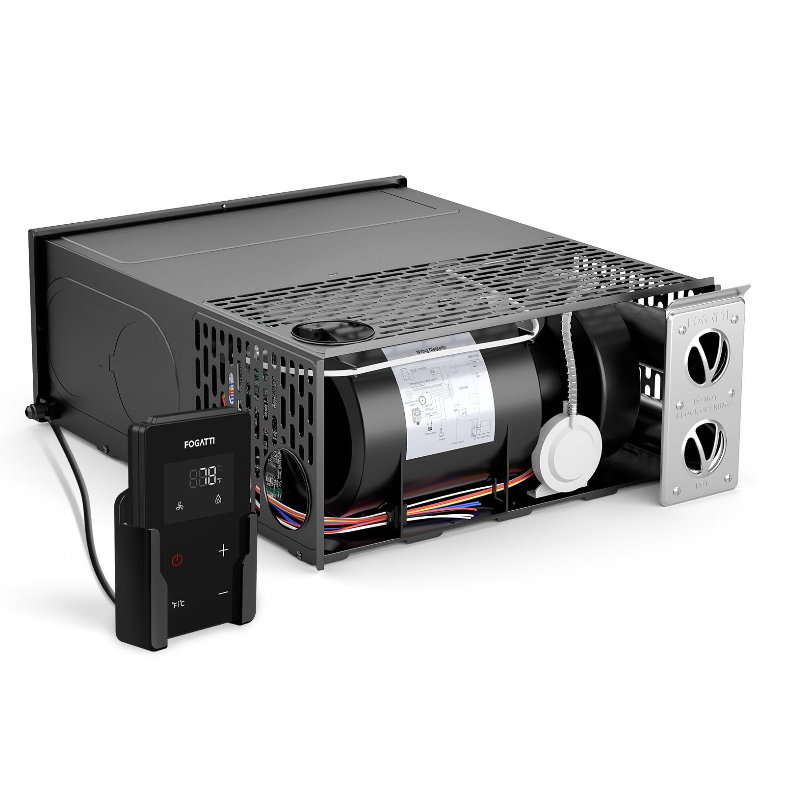 FOGATTI RV Propane Heater 30,000 BTU for Camper, Motorhome, RV Owners