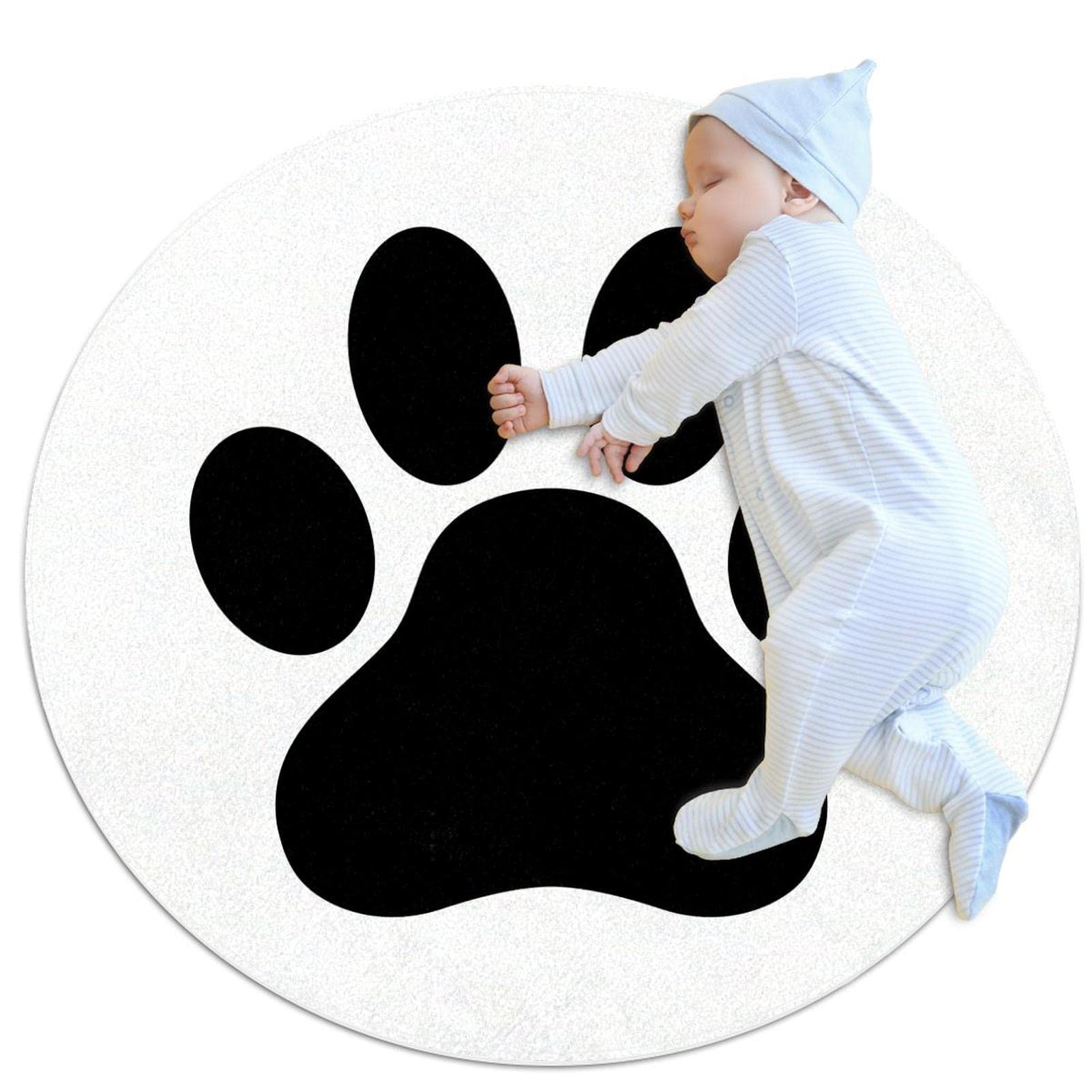 Tapis empreinte de patte de chien JDEZ pour protéger vos sols