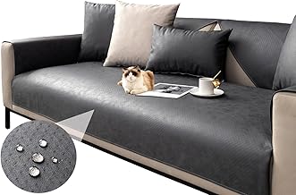 Sofa Pad, Multi Cover, Waterproof, For Dogs and Cats, Scandinavian Style Sofa Cover, Anti-Scratch, Stain Resistant, Dustproof, Hair Prevention, Anti-Slip, Bed Cover, Tablecloth, Easy to Clean