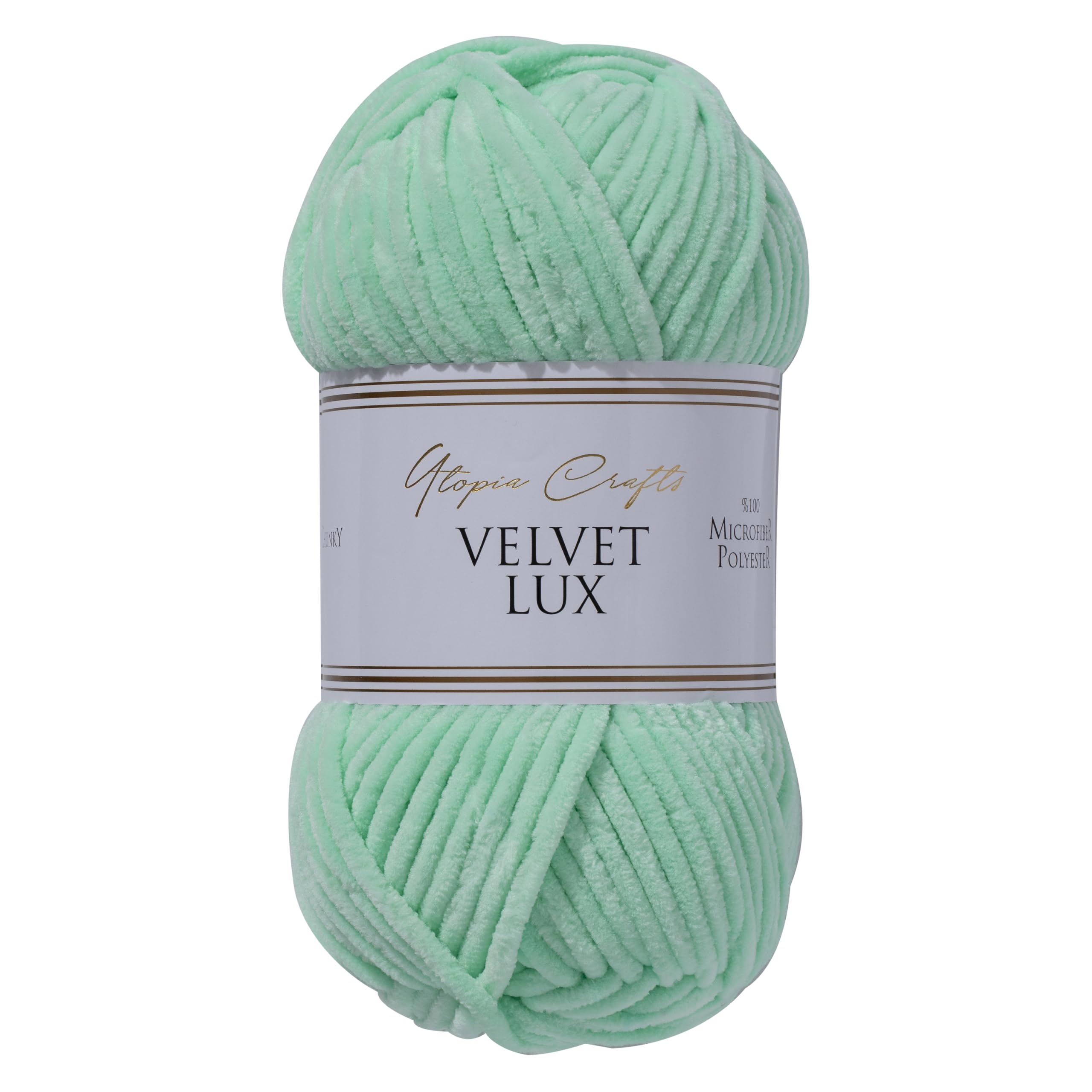 Utopia Crafts Velvet Lux Chenille Yarn