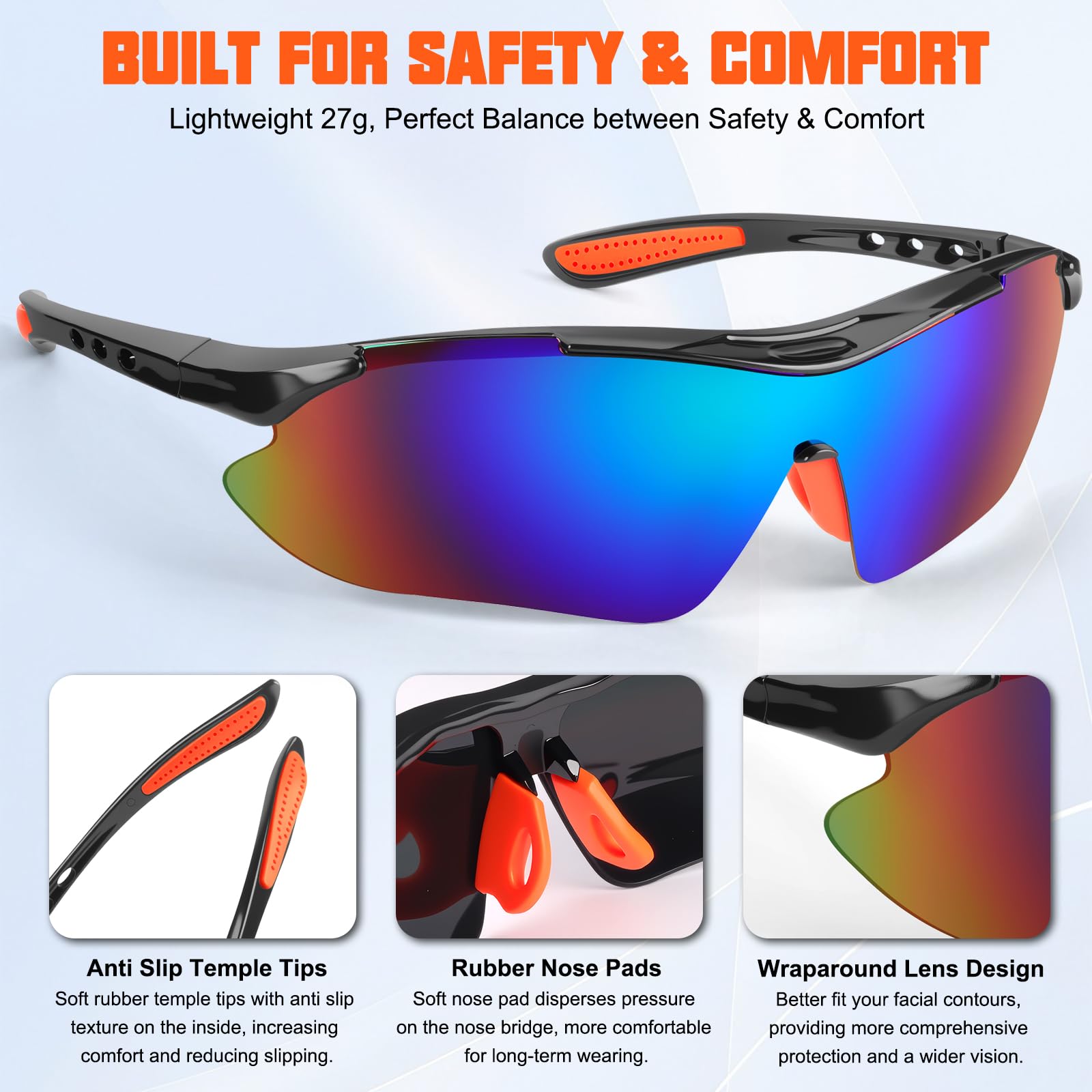 OXG Safety Glasses - Bulk Pack -4