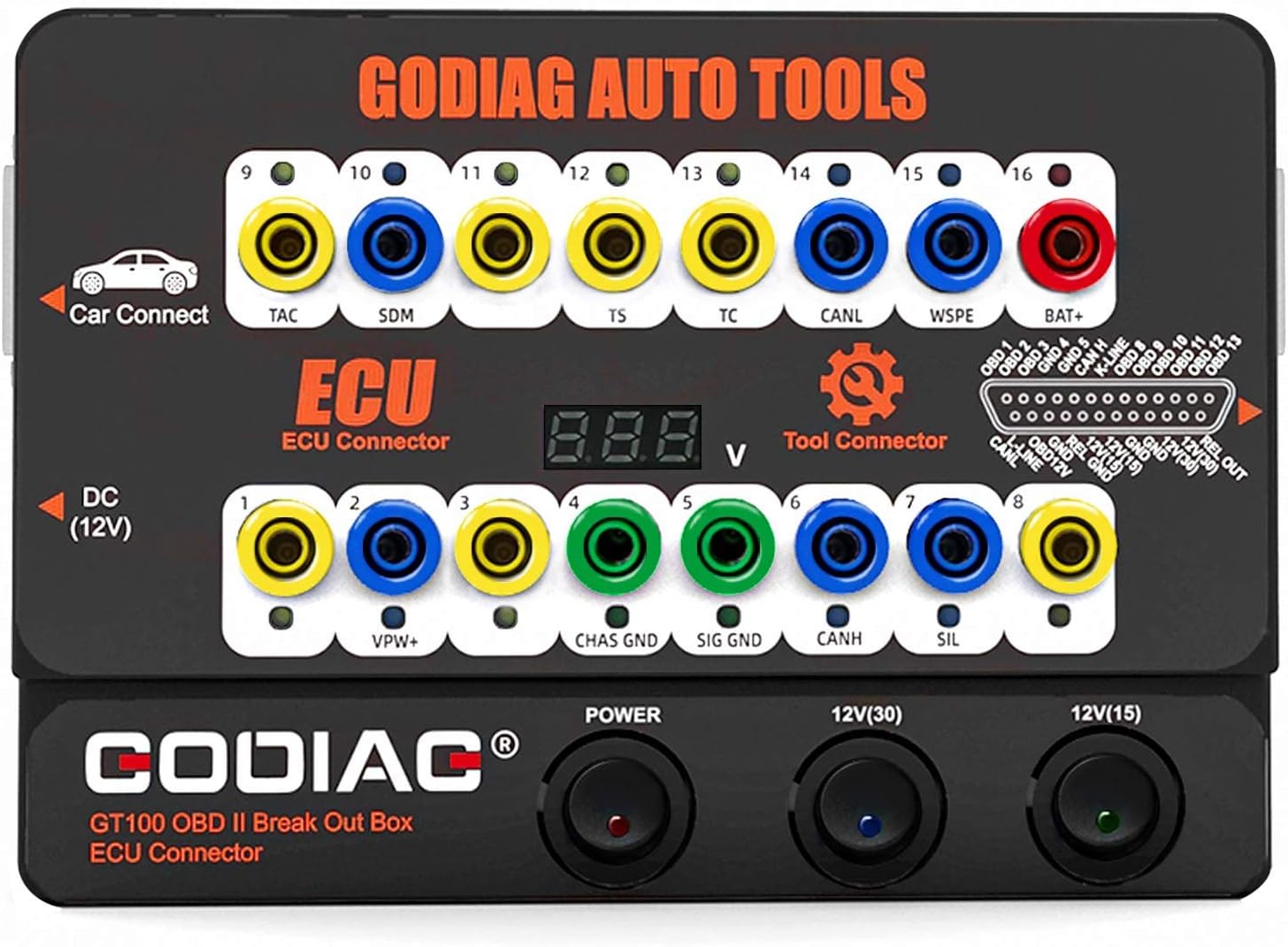 Obd2 breakout box v2 своими руками