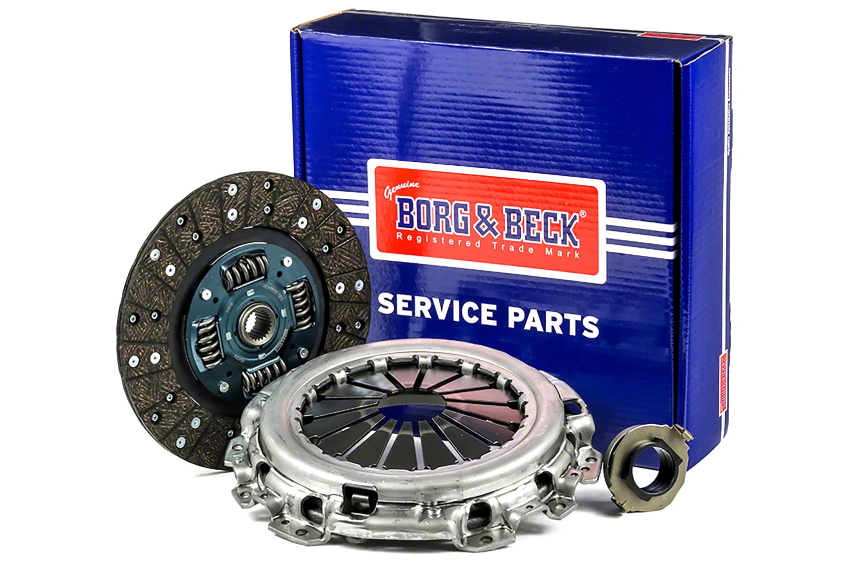 Clutch Kit 3pc (Cover+Plate+Releaser) HK2094 Borg & Beck 3607998 4043262 4067925