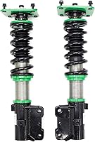 Vista 2 de Rev9 R9-HS2-029 Hyper-Street II Kit de bajada de suspensión de coilover, amortiguador monotubo con ajuste de rebote de 32 clics, longitud completa